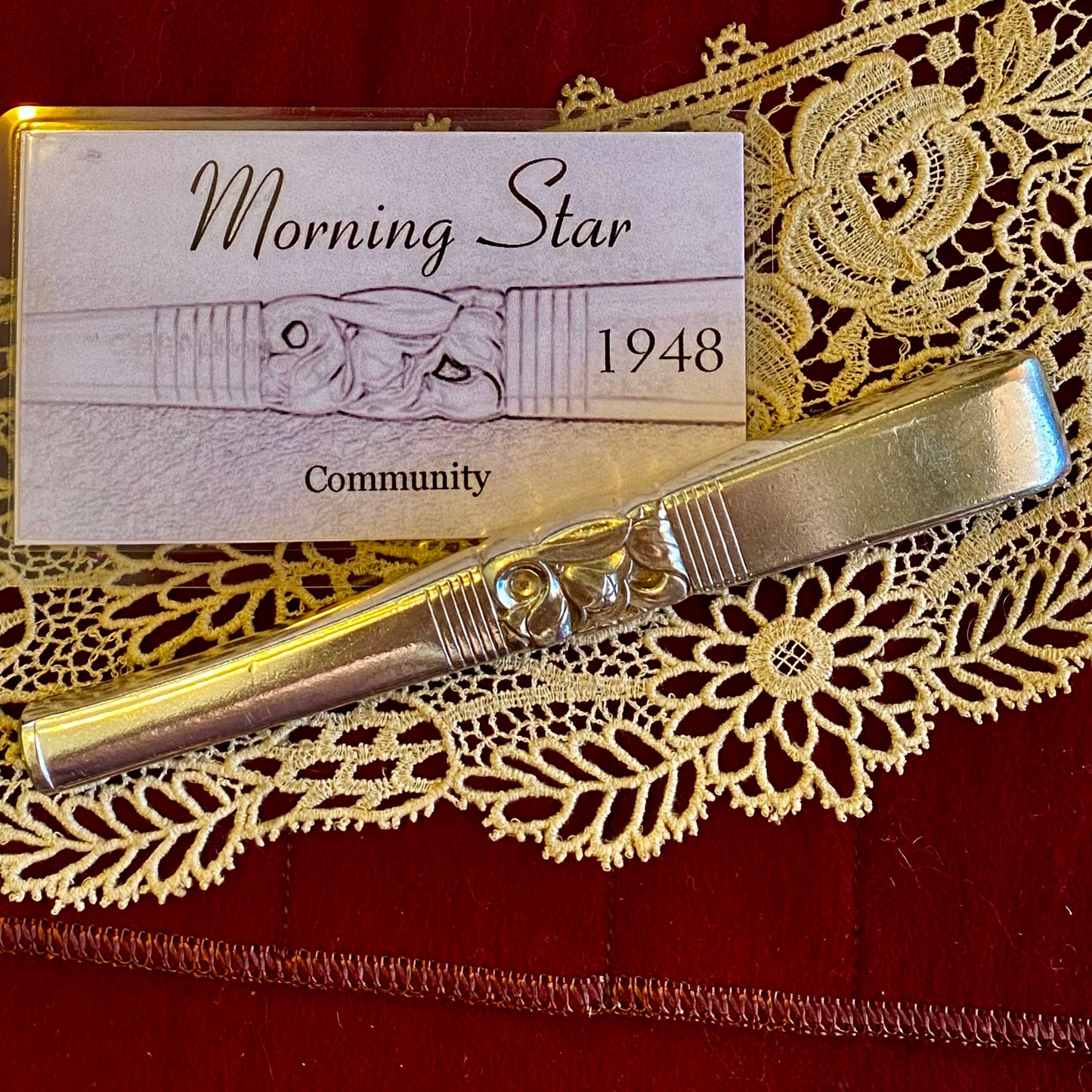 Vintage Silverware Knife INTERCHANGEABLE Crochet Handles Only