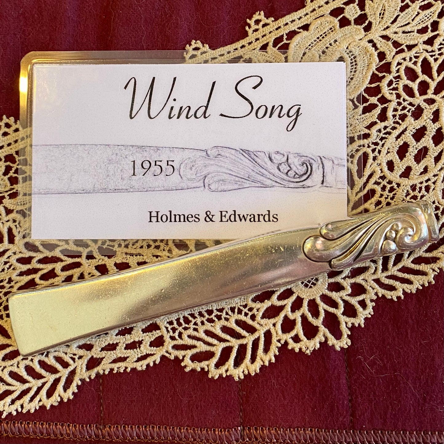 Vintage Silverware Knife INTERCHANGEABLE Crochet Handles Only