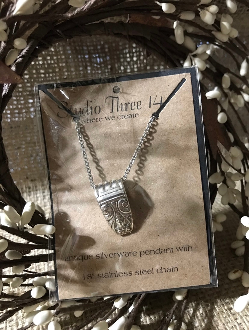 Vintage Silverware Pendants