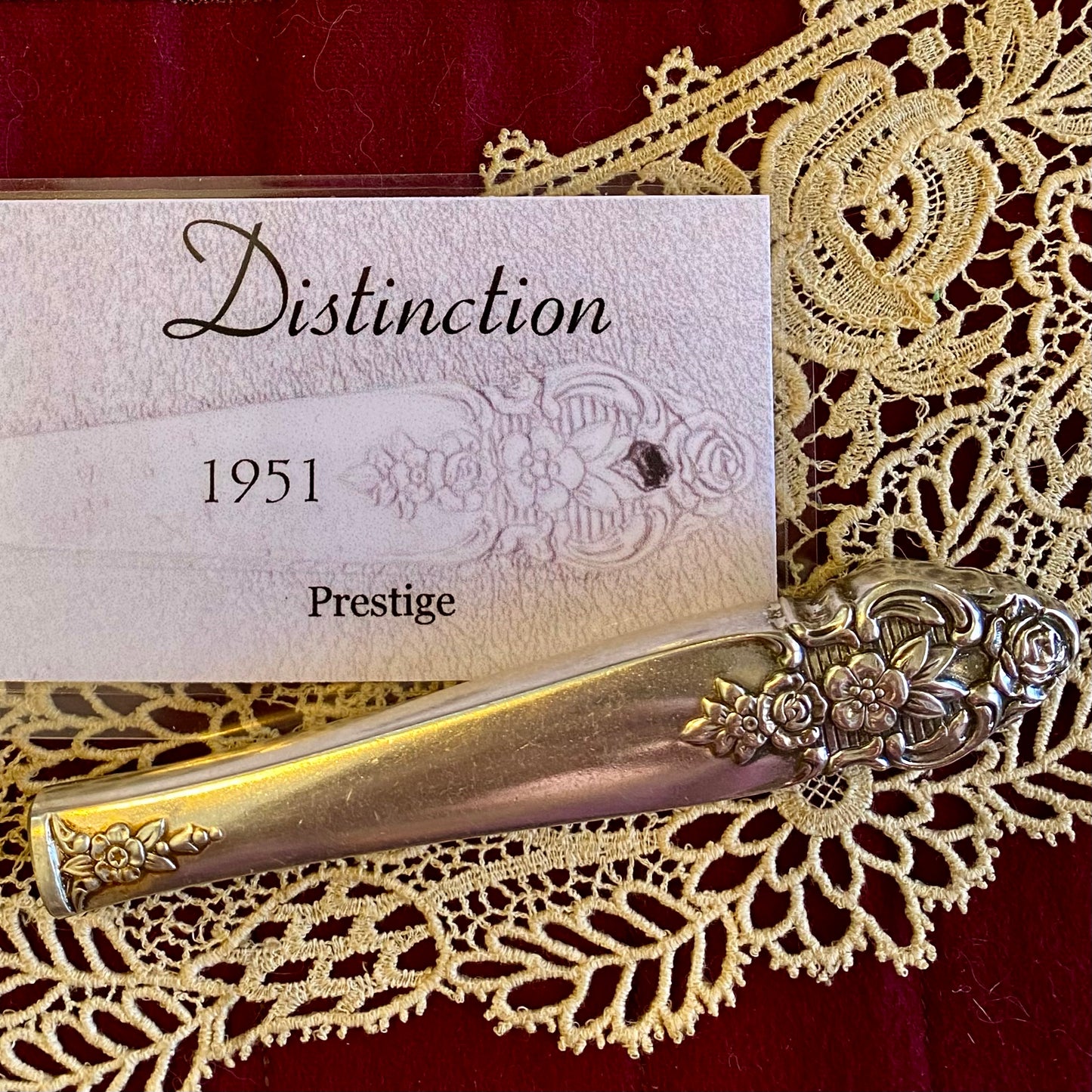 Vintage Silverware Knife INTERCHANGEABLE Crochet Handles Only