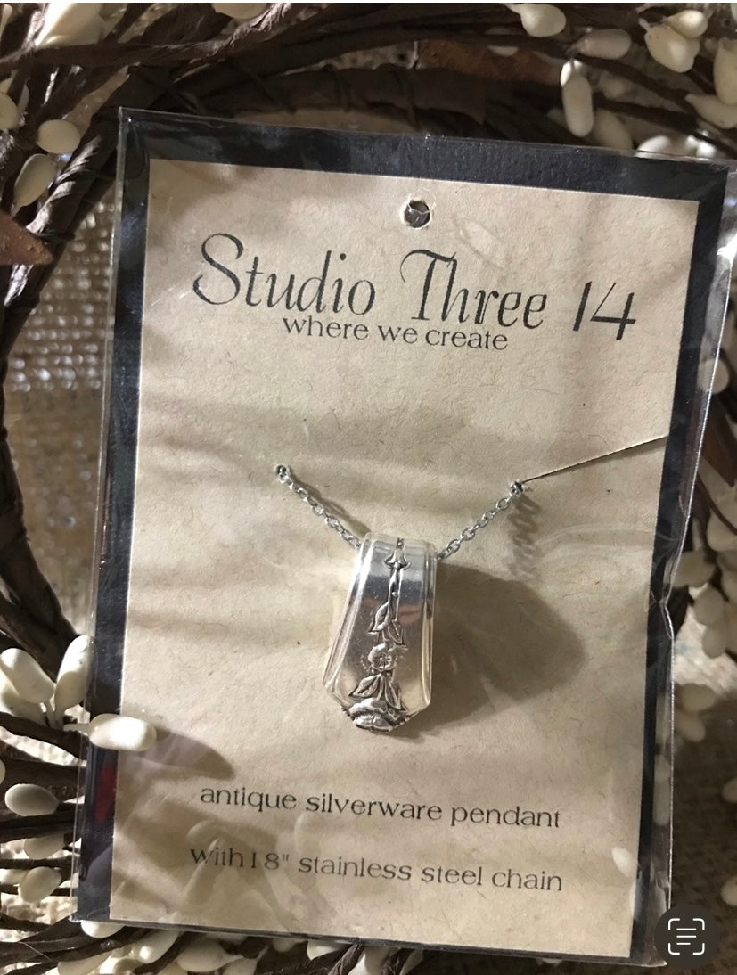 Vintage Silverware Pendants