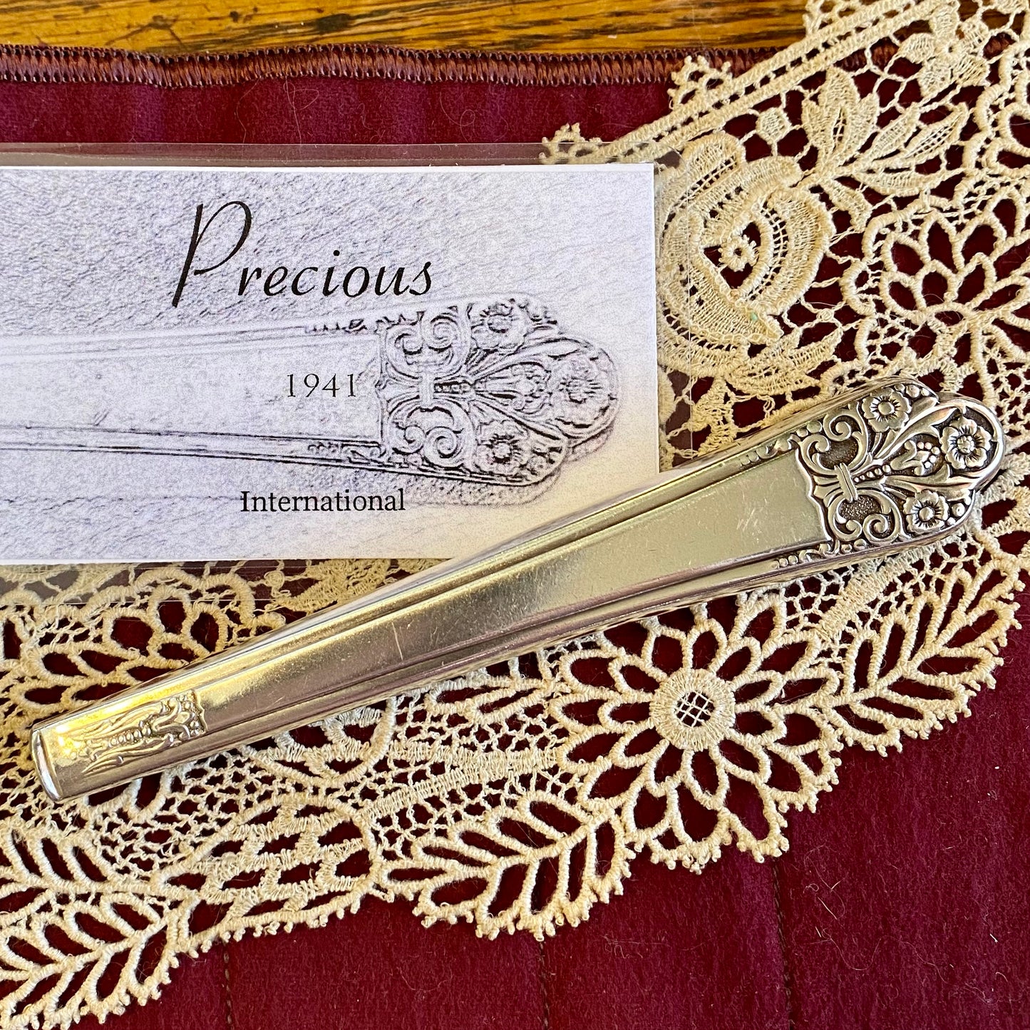 Vintage Silverware Knife INTERCHANGEABLE Crochet Handles Only