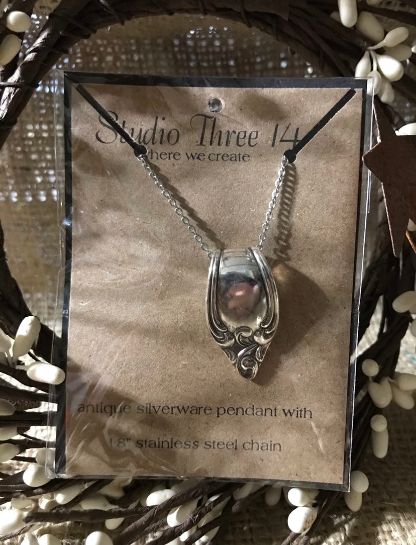 Vintage Silverware Pendants