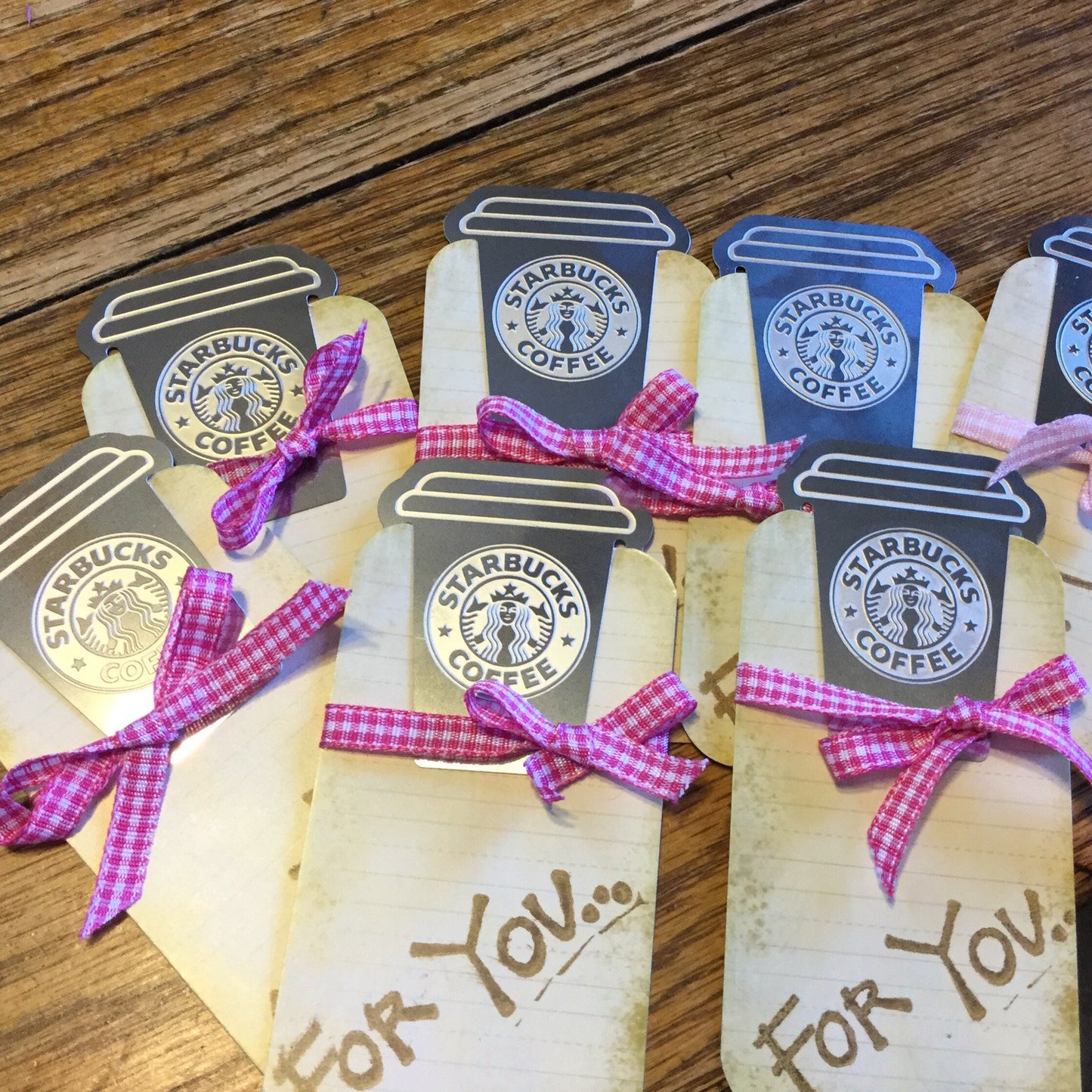 Stainless Steel Starbucks Bookmarks